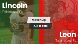 Matchup: Lincoln  vs. Leon  2018