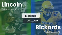 Matchup: Lincoln  vs. Rickards  2020