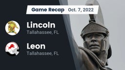 Recap: Lincoln  vs. Leon  2022