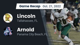 Recap: Lincoln  vs. Arnold  2022