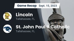 Recap: Lincoln  vs. St. John Paul II Catholic  2023