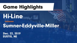 Hi-Line vs Sumner-Eddyville-Miller  Game Highlights - Dec. 22, 2019