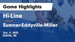 Hi-Line vs Sumner-Eddyville-Miller  Game Highlights - Jan. 9, 2020