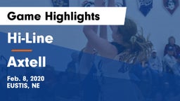 Hi-Line vs Axtell  Game Highlights - Feb. 8, 2020