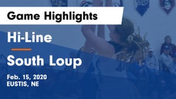 Hi-Line vs South Loup  Game Highlights - Feb. 15, 2020