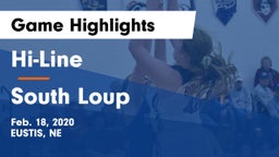 Hi-Line vs South Loup  Game Highlights - Feb. 18, 2020