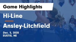 Hi-Line vs Ansley-Litchfield  Game Highlights - Dec. 5, 2020