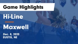 Hi-Line vs Maxwell  Game Highlights - Dec. 8, 2020