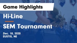 Hi-Line vs SEM Tournament Game Highlights - Dec. 18, 2020