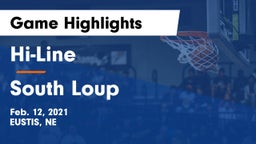 Hi-Line vs South Loup  Game Highlights - Feb. 12, 2021