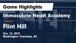 Immaculate Heart Academy  vs Flint Hill  Game Highlights - Oct. 13, 2019