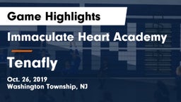 Immaculate Heart Academy  vs Tenafly  Game Highlights - Oct. 26, 2019