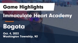 Immaculate Heart Academy  vs Bogota  Game Highlights - Oct. 4, 2022