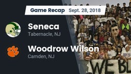 Recap: Seneca  vs. Woodrow Wilson  2018