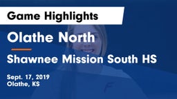 Olathe North  vs Shawnee Mission South HS Game Highlights - Sept. 17, 2019