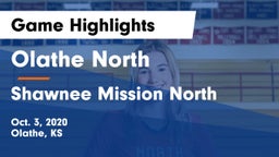 Olathe North  vs Shawnee Mission North  Game Highlights - Oct. 3, 2020