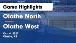 Olathe North  vs Olathe West   Game Highlights - Oct. 6, 2020