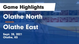 Olathe North  vs Olathe East  Game Highlights - Sept. 28, 2021