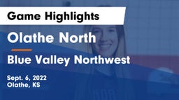 Olathe North  vs Blue Valley Northwest  Game Highlights - Sept. 6, 2022