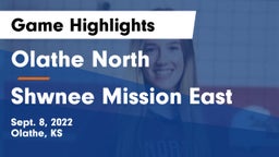 Olathe North  vs Shwnee Mission East Game Highlights - Sept. 8, 2022