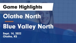 Olathe North  vs Blue Valley North  Game Highlights - Sept. 14, 2022