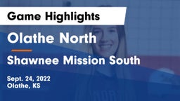 Olathe North  vs Shawnee Mission South Game Highlights - Sept. 24, 2022