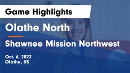 Olathe North  vs Shawnee Mission Northwest Game Highlights - Oct. 6, 2022