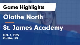 Olathe North  vs St. James Academy Game Highlights - Oct. 1, 2022