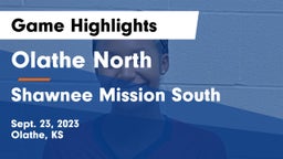 Olathe North  vs Shawnee Mission South Game Highlights - Sept. 23, 2023