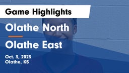 Olathe North  vs Olathe East Game Highlights - Oct. 3, 2023