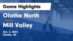 Olathe North  vs Mill Valley Game Highlights - Oct. 3, 2023