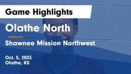 Olathe North  vs Shawnee Mission Northwest  Game Highlights - Oct. 5, 2023