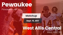 Matchup: Pewaukee vs. West Allis Central  2017
