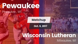 Matchup: Pewaukee vs. Wisconsin Lutheran  2017