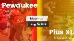 Matchup: Pewaukee vs. Pius XI  2019