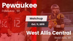 Matchup: Pewaukee vs. West Allis Central  2019