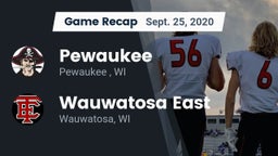 Recap: Pewaukee  vs. Wauwatosa East  2020