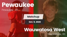 Matchup: Pewaukee vs. Wauwatosa West  2020