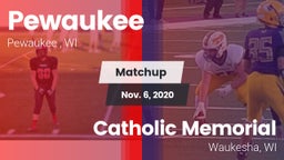 Matchup: Pewaukee vs. Catholic Memorial 2020