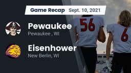 Recap: Pewaukee  vs. Eisenhower  2021