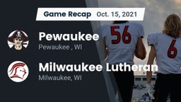 Recap: Pewaukee  vs. Milwaukee Lutheran  2021