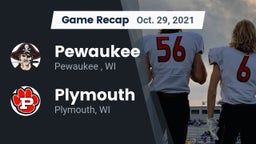 Recap: Pewaukee  vs. Plymouth  2021