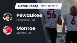 Recap: Pewaukee  vs. Monroe  2021