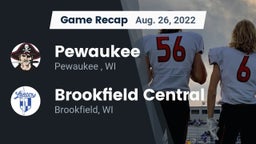 Recap: Pewaukee  vs. Brookfield Central  2022