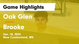 Oak Glen  vs Brooke  Game Highlights - Jan. 18, 2024