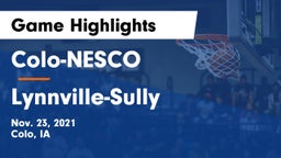 Colo-NESCO  vs Lynnville-Sully  Game Highlights - Nov. 23, 2021