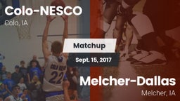 Matchup: Colo-NESCO High Scho vs. Melcher-Dallas  2017