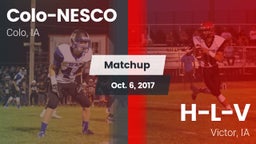 Matchup: Colo-NESCO High Scho vs. H-L-V  2017