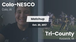 Matchup: Colo-NESCO High Scho vs. Tri-County  2017