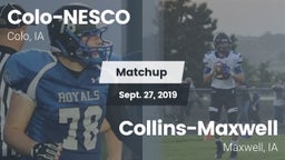 Matchup: Colo-NESCO High Scho vs. Collins-Maxwell 2019